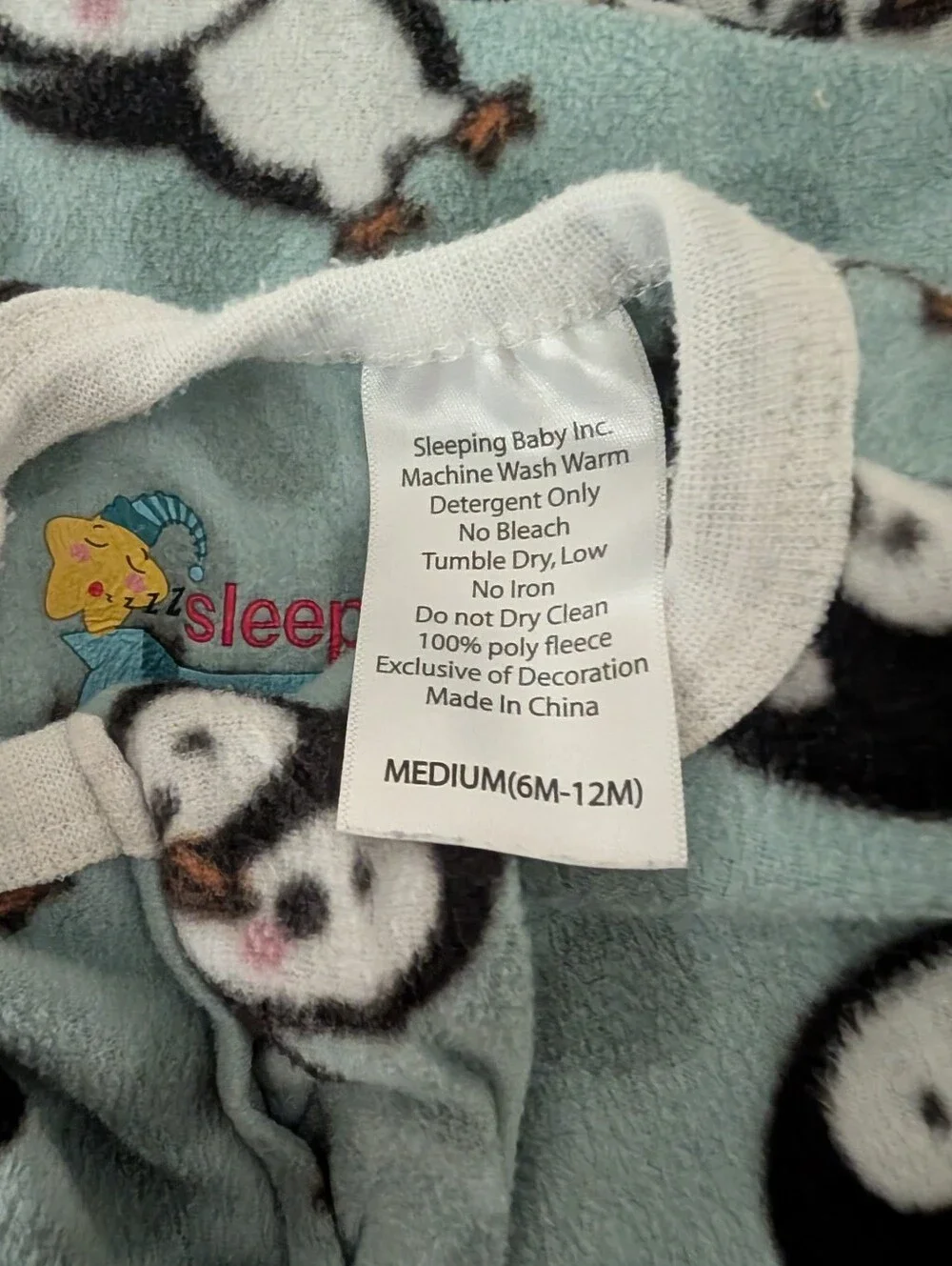 TWO Sleeping Baby Penguin Zipadee-Zip Swaddle Transition - Fleece